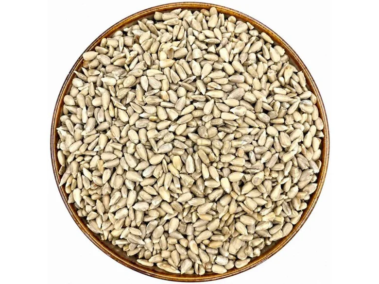 Sunflower seeds in bowl