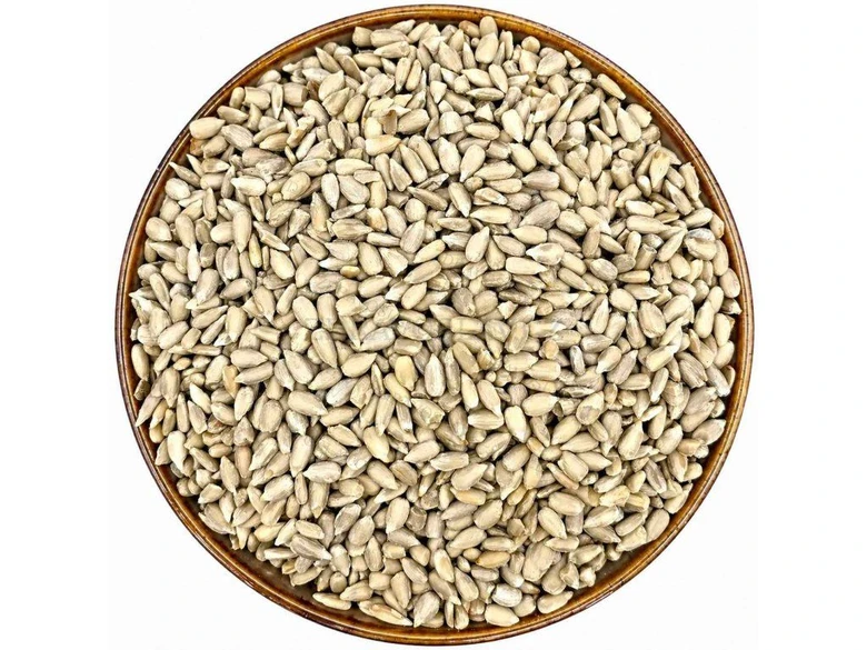Sunflower seeds in bowl